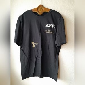 Nike Lakers 2020 nba champions trophy shirt